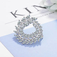 Korea Luxury Atmosphere Zircon Brooch