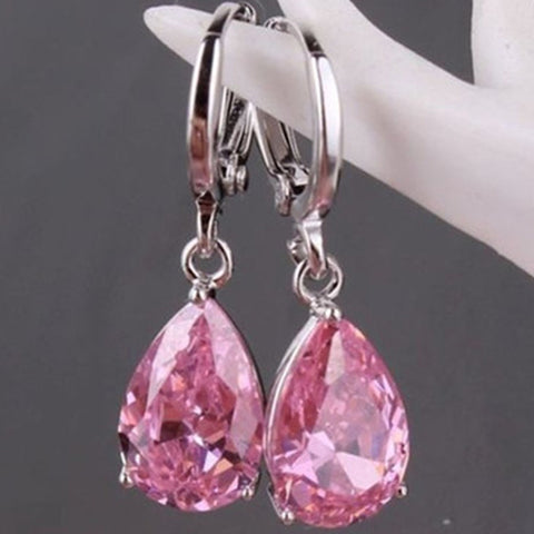 Hot Sale Inlaid Zircon Female Earrings