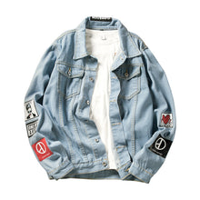 Casual denim jacket clothes