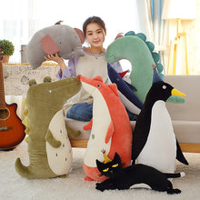 Mountchen Kids Room Decoration Animal Cushion Fox Bear Whale Pillow Kids Baby Boy Nursery Decoration Kids Girl Room Decoration