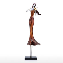 Woman Abstract Ornament Saxophone Violin Flute