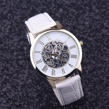 Korean version of the retro casual quartz watch watch men's waterproof watch hollow non-mechanical watch