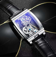 Transparent Full Hollow Flywheel Mechanical Men's Watch Waterproof Watch