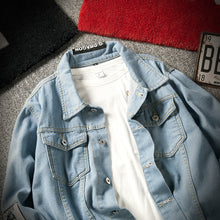 Casual denim jacket clothes