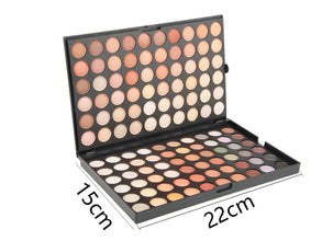 120 color eye shadow make-up tray