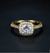 Luxury Silver Engagement Ring