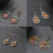 Metal Alloy Earrings Ethnic Style Geometric Earrings For Women