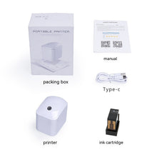 Handheld Mini Printer Portable Inkjet DIY Label