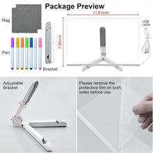 Acrylic Creative Desk Lamp Writing Light Board