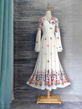 Full Body Retro Embroidered Dubai Aristocratic Dress