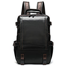 Men's Retro Fashion Leather Backpack