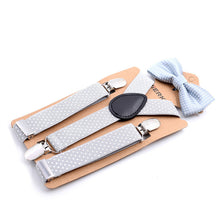 Elastic Boys Suspender Bowties Set bretelle bambino Wedding Bowties Suspenders Baby Kids Polka Dots Bow Ties braces kids