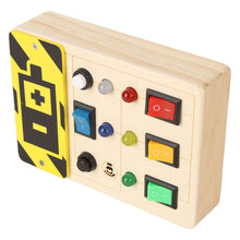 Kids LED Switch Learning Sensory Toy Improve Coordination Educational Light Switch Sensory Board