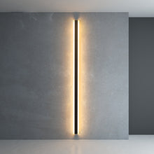 Minimalist long led wall lamp