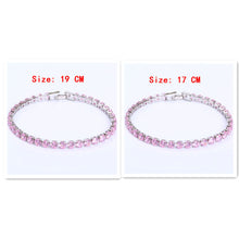 Cubic Zirconia Tennis Bracelets Iced Out Chain Crystal Bracelet Women Men Gold Bracelet Jewelry