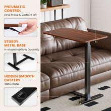 Adjustable Mobile Bed Table, Computer Desk, Mobile Standing Table