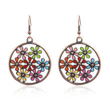 Metal Alloy Earrings Ethnic Style Geometric Earrings For Women