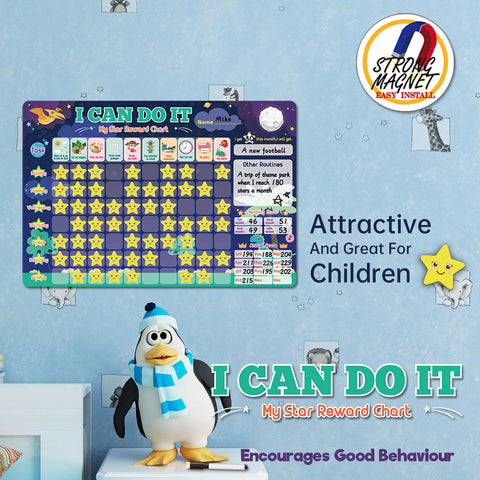 Reward Magnetic Self-Discipline Form For Kids