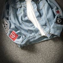 Casual denim jacket clothes