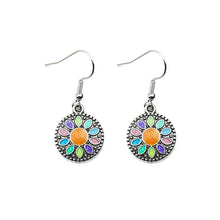 Metal Alloy Earrings Ethnic Style Geometric Earrings For Women