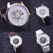 Korean version of the retro casual quartz watch watch men's waterproof watch hollow non-mechanical watch