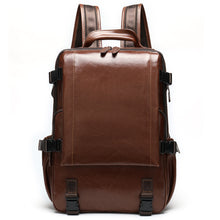 Men's Retro Fashion Leather Backpack