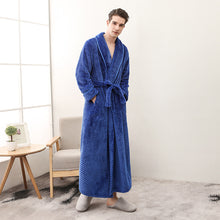 Winter Women Night Gown Couple Robe Men Bathrobe