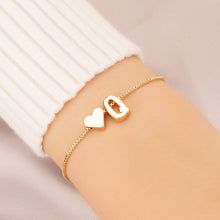 Bracelet Love Heart English Letter Personality Ornament Simple