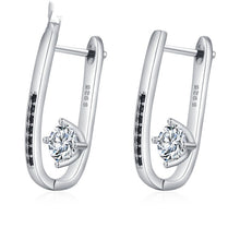 Simple All-matching Graceful Design U-shaped Earrings