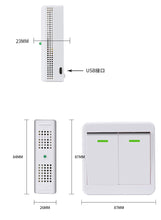 Home Dual Control Voice Intelligent Wireless Remote Control