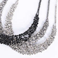 Luxury Rhinestone Necklaces Clothing Accessories