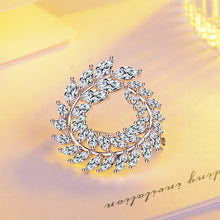 Korea Luxury Atmosphere Zircon Brooch