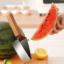 New Watermelon Splitter Watermelon Cutting Artifact 430 Stainless Steel Cutting Piece Splitter Household Melon Triangle Cutting Knife Fruit Knife Kitchen Gadgets