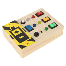 Kids LED Switch Learning Sensory Toy Improve Coordination Educational Light Switch Sensory Board