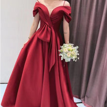 Off-shoulder Evening  Engagement Return Dress Woman