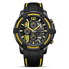 Men's Skeleton Calendar Fashion Large Dial