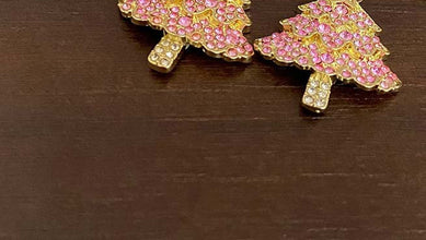 New Design Sweet Christmas Tree Earrings For Women Light Luxury Sparkling Zircon Dangle Earring Xmas Holiday Party Jewelry